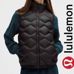 lululemon athletica Black Quilted Puffer Vest